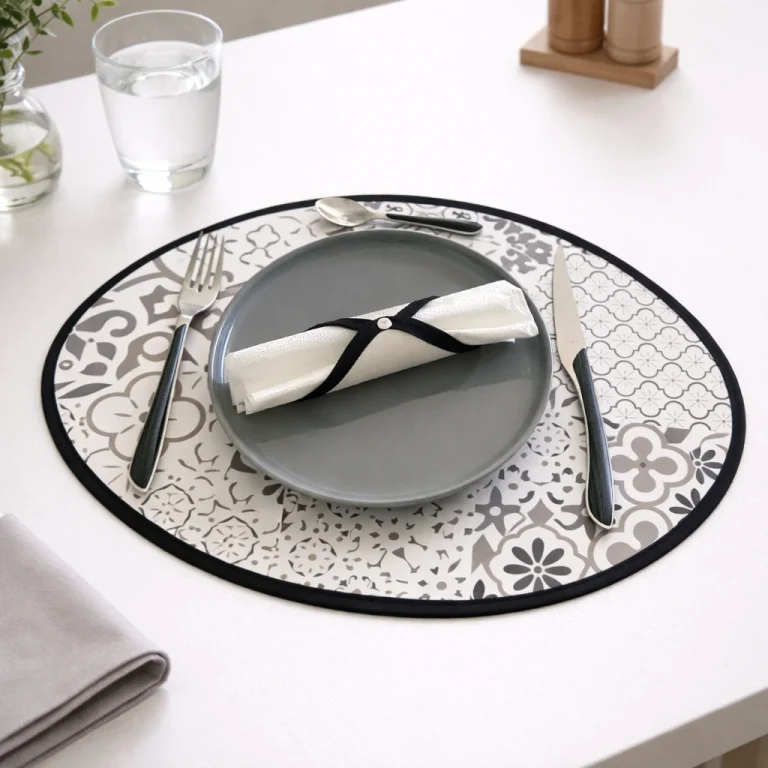 Motifs Fleuris Set De Table Cover