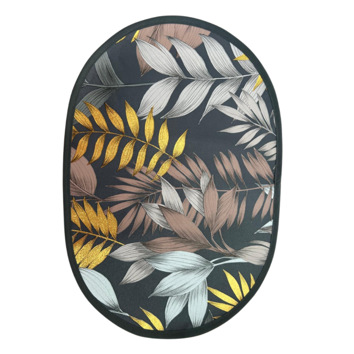 Set de table Jardin Secret – face nappe cirée motif tropical