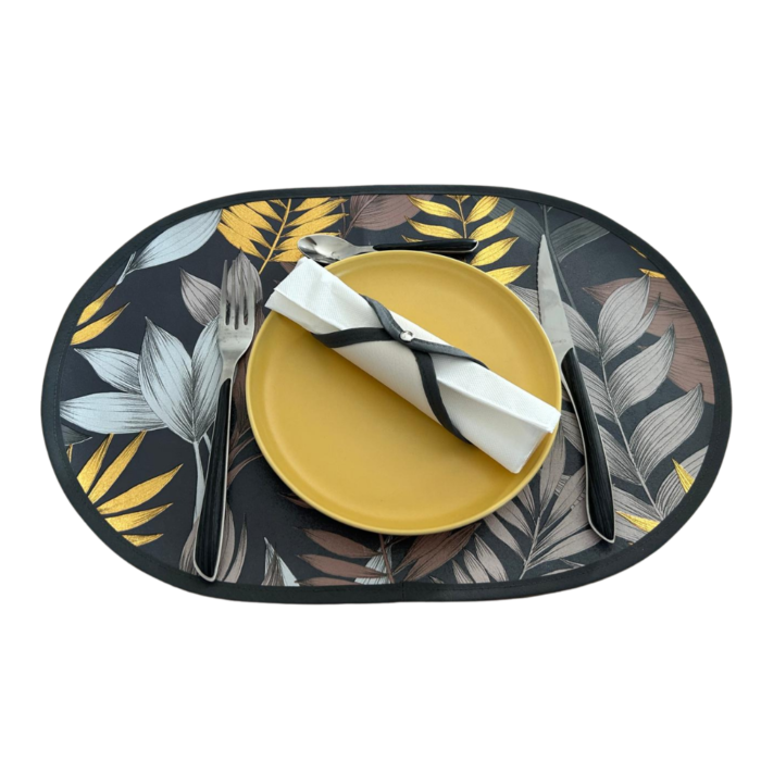 Set de table Jardin Secret en situation sur table dressée