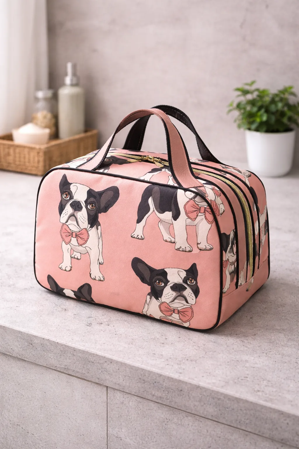 Vanity Bouledogue Rose