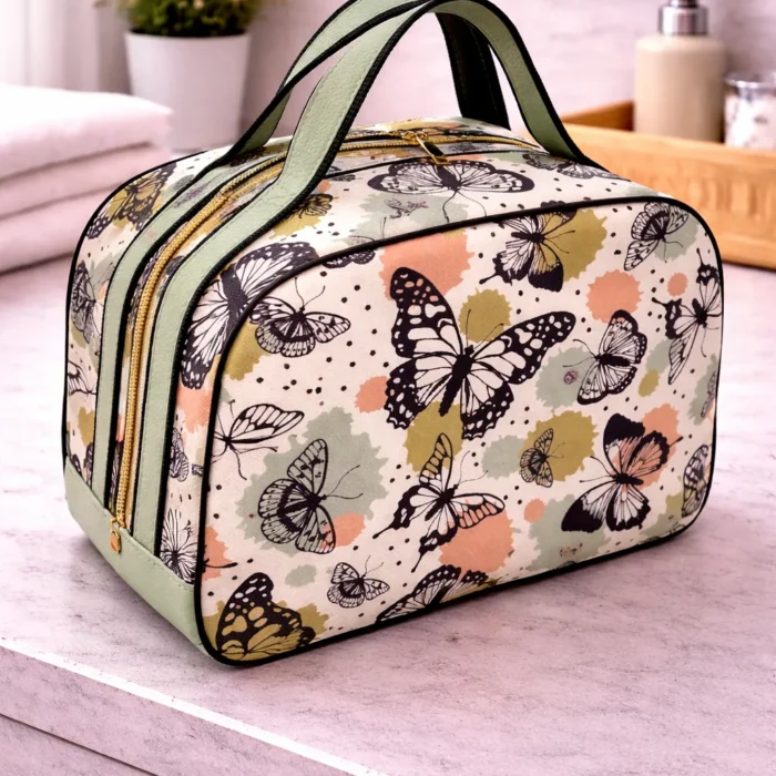 Vanity Papillon Vert Amande