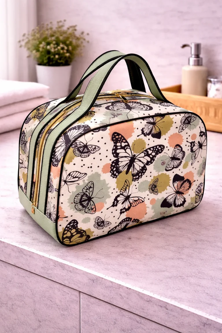 Vanity Papillon Vert Amande